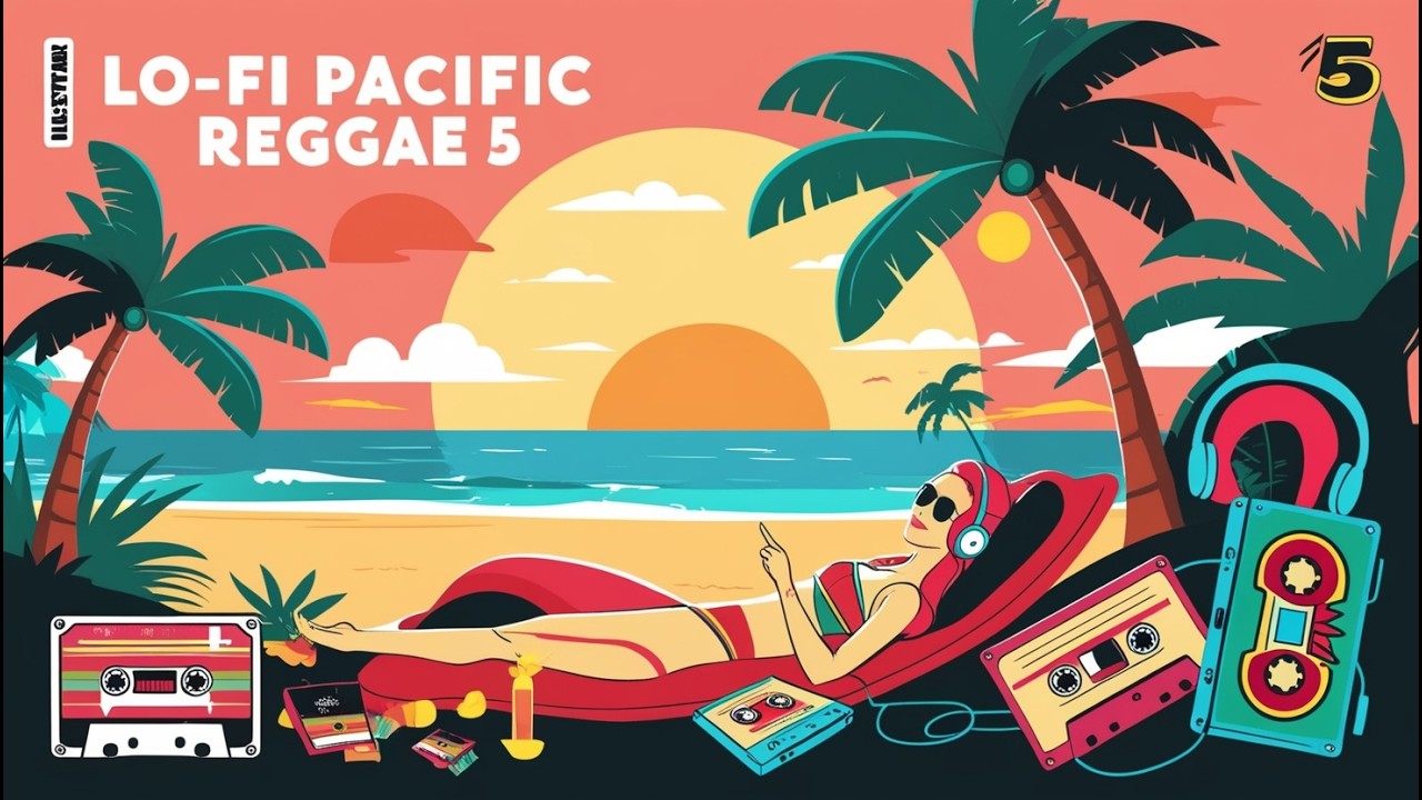 "Lo-Fi Pacific Reggae Vol. 5 🌴 Chill Island Vibes for Relax & Study"