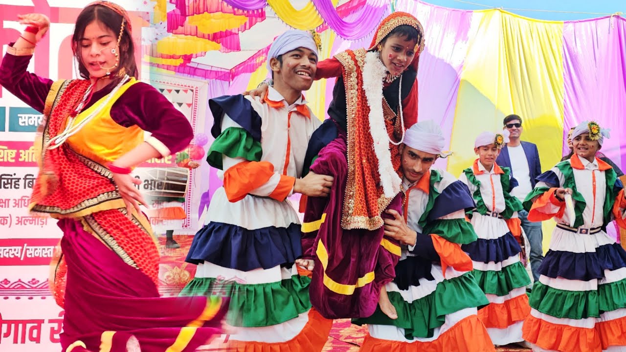 वैशाली का लास्ट Annual Function 😭 ! बच्चों का शानदार छोलिया नृत्य 🤩🔥 ! GIC Annual Function 2026 