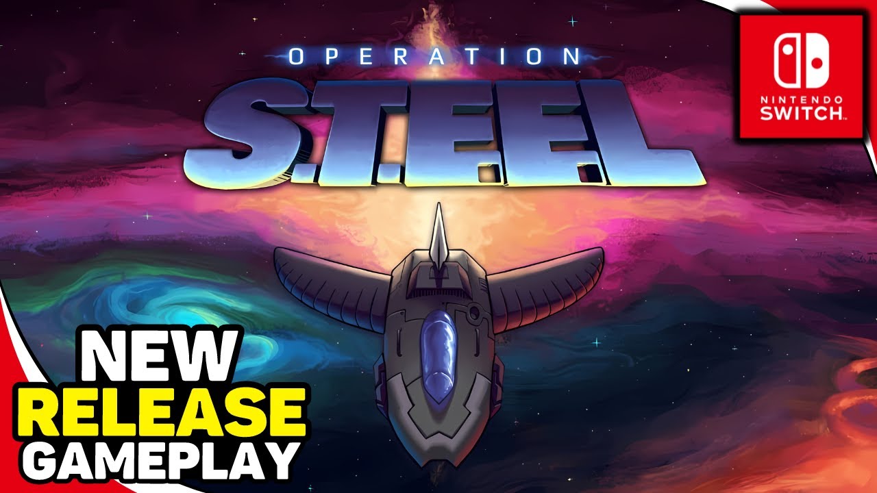 Operation STEEL | New SHMUP | Nintendo Switch Gameplay!