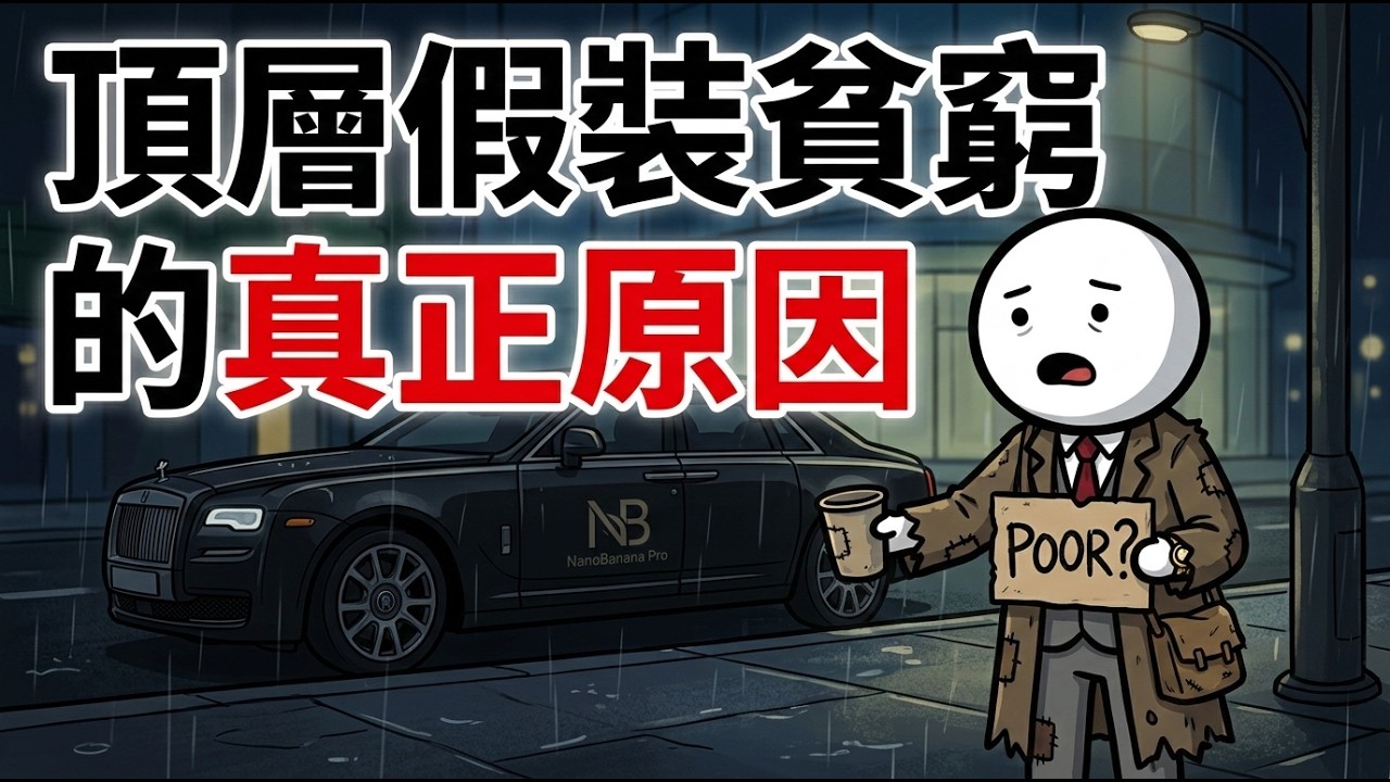 頂層0.1%的人假裝貧窮的真正原因
