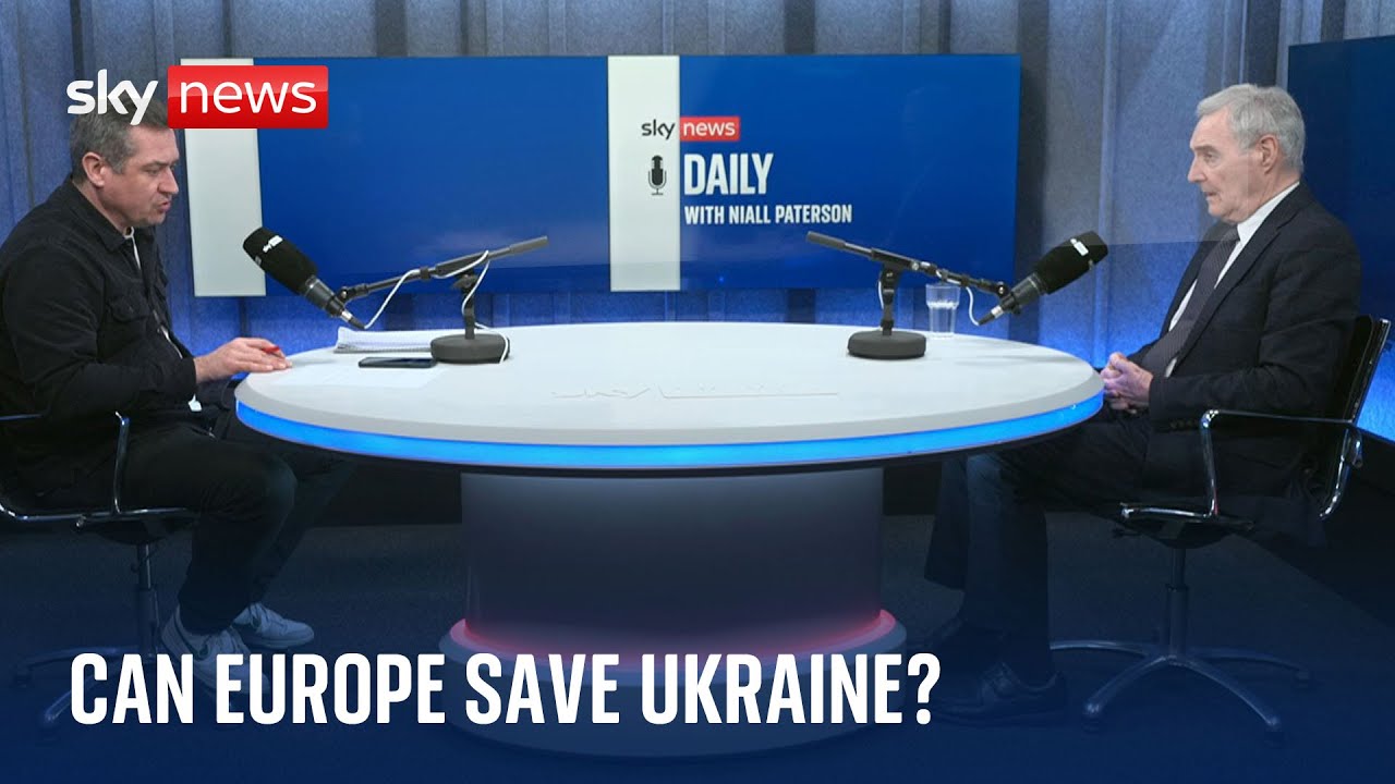 Prof Michael Clarke assesses Europe's plan to defend Ukraine