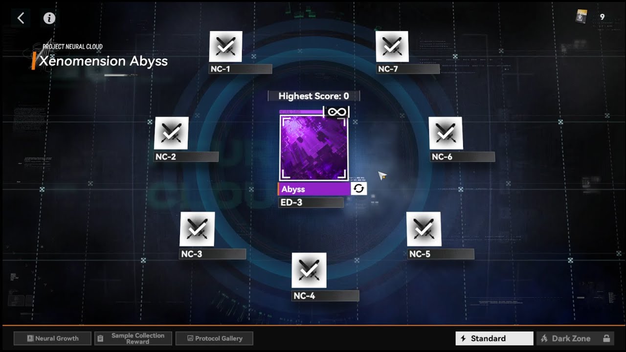 Girls' Frontline 2 - Project Neural Convergence Xenomension Abyss Standard Mode Playthrough