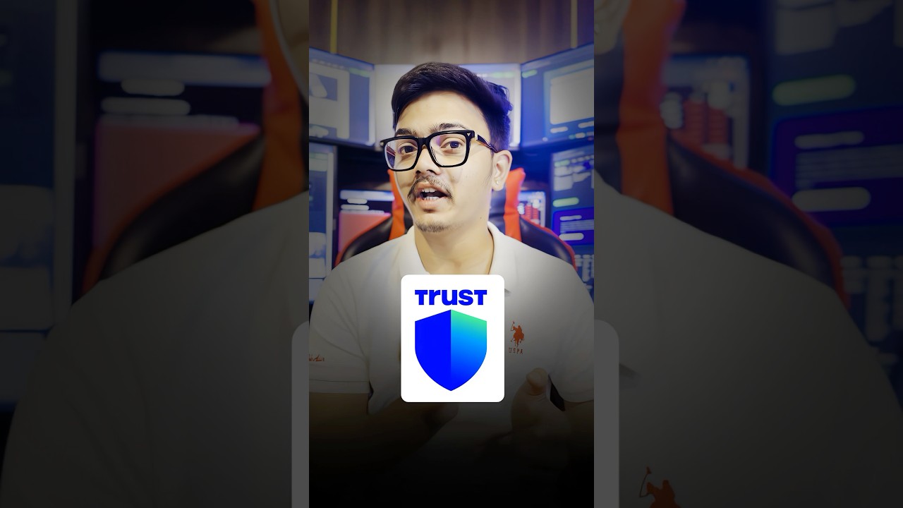 Trust Wallet Setup in 60 Seconds! #crypto #trustwallet #trading
