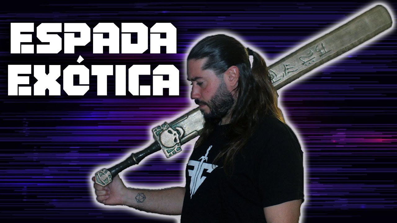 ESPADA EXÓTICA - Como hacer desde cero - Larp / Softcombat / Cosplay