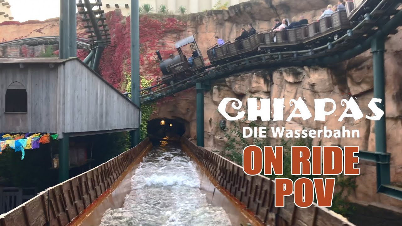 Chiapas On Ride POV, Phantasialand, Bruhl, Germany [4k]