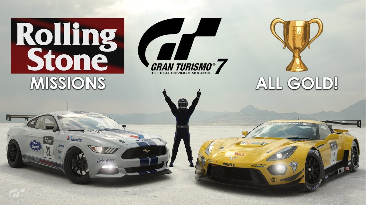 Gran Turismo 7 - Missions: Rolling Stone All Gold