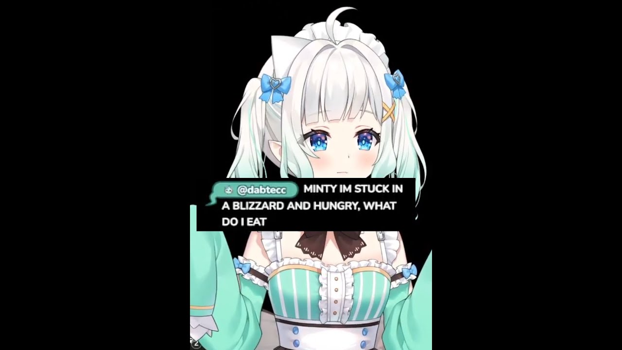 ASKING MAID MINT FANTôME WHAT i SHOULD EAT