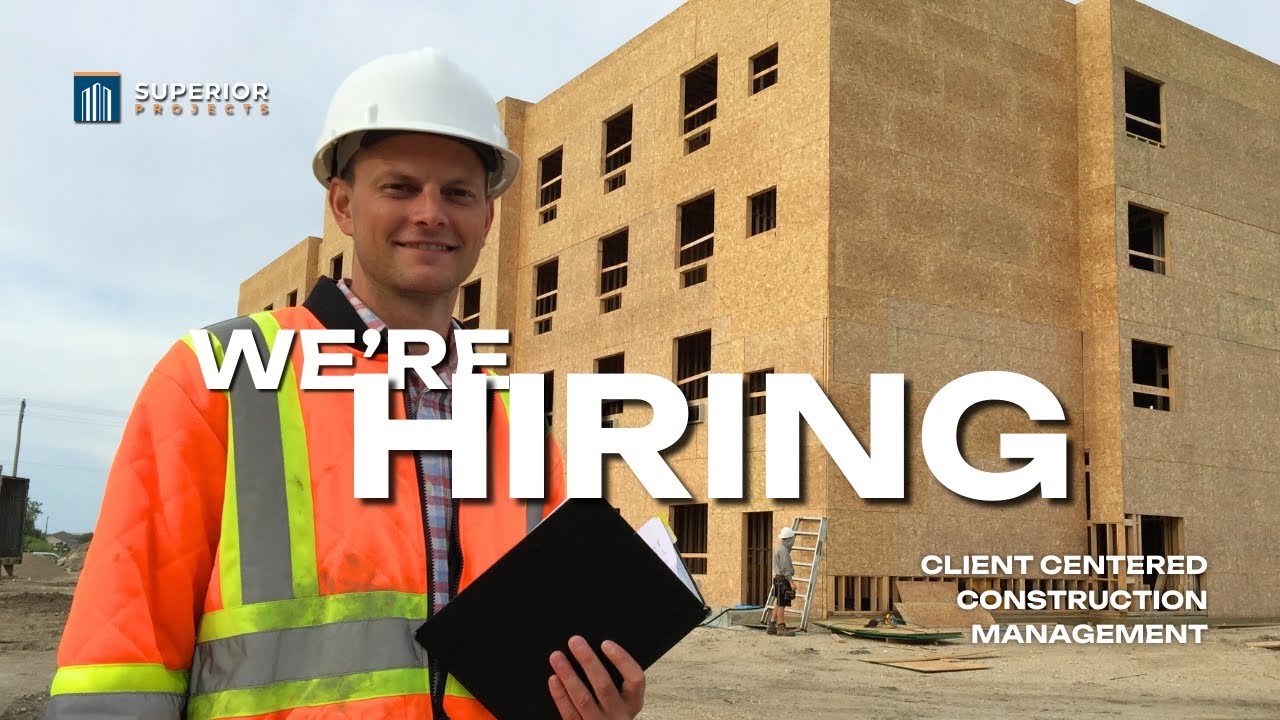 We're hiring Construction People!