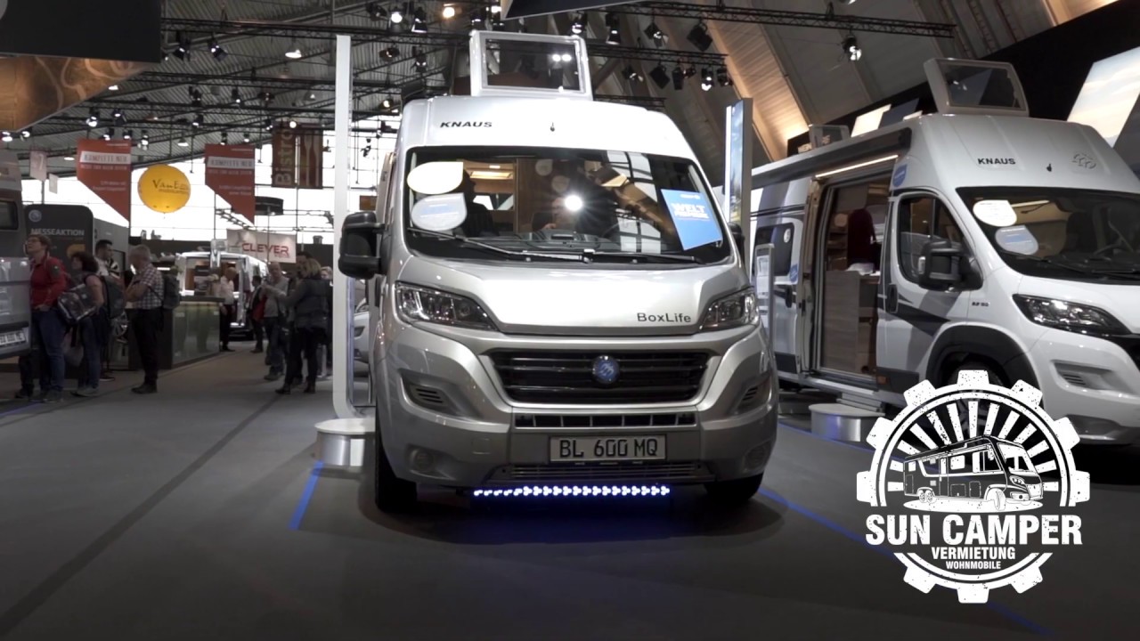 KNAUS BoxLife 600 MQ - CUV Wohnmobil Neuheit 2019 | SUN CAMPER!