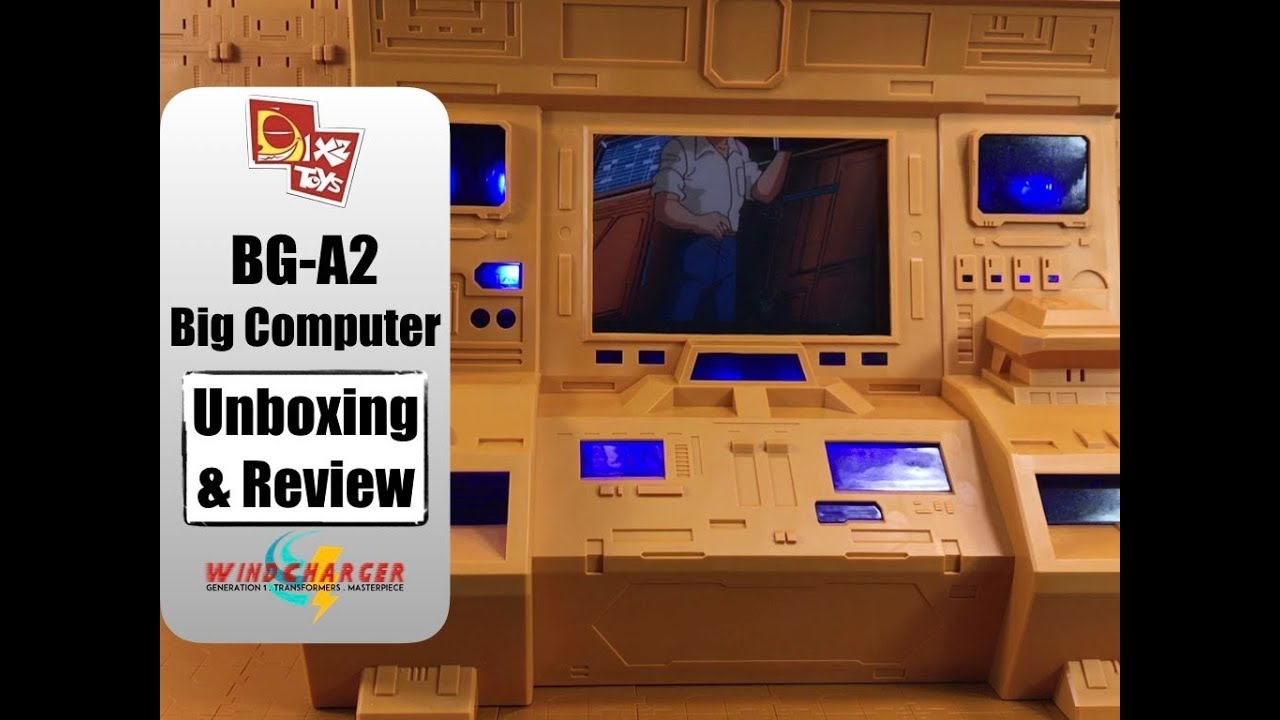 Transformers Masterpiece Review - (Teletraan I) X2Toys BG-A2 Big Computer