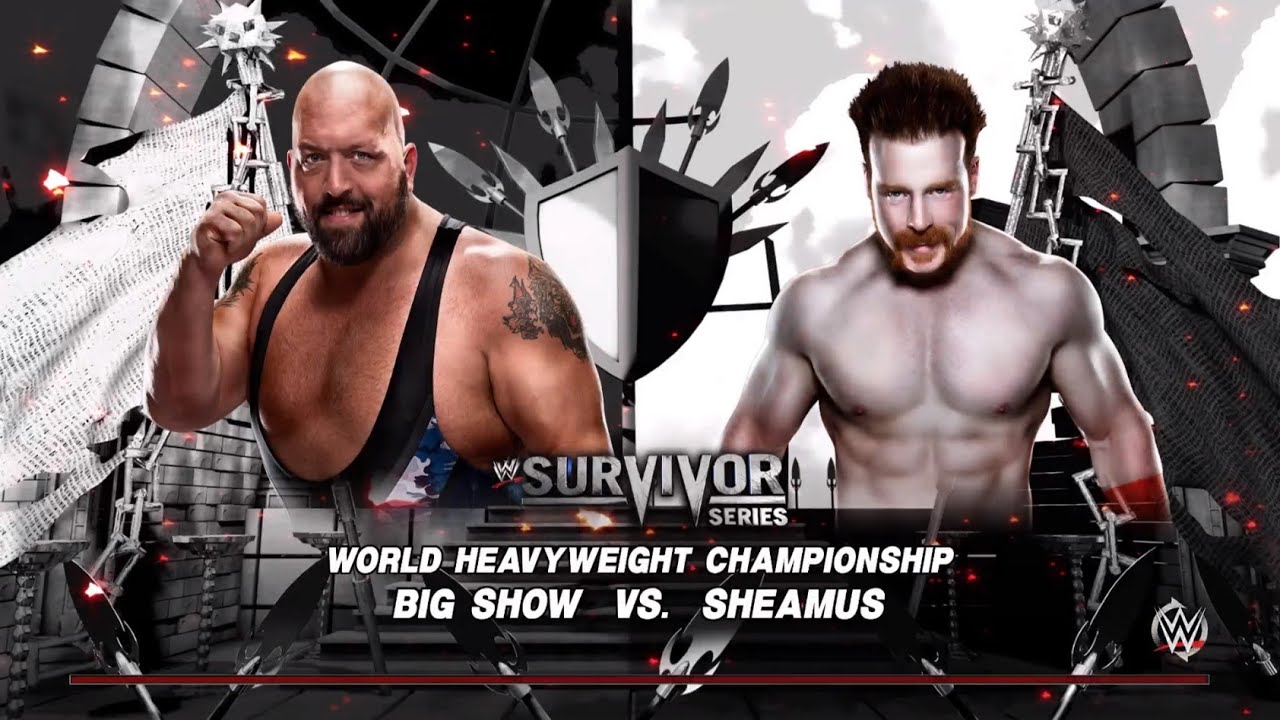 Sheamus vs. Big Show WWE Survivor Seriesl 2012 (2k15)