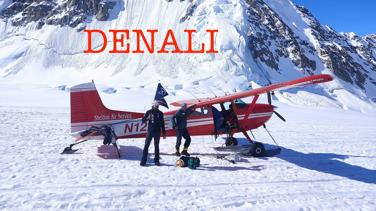 DENALI - Base Camp to Talkeetna flight