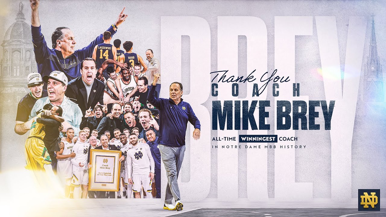 "That's a hell of an honor for 23 years." | Notre Dame Men's Basketball