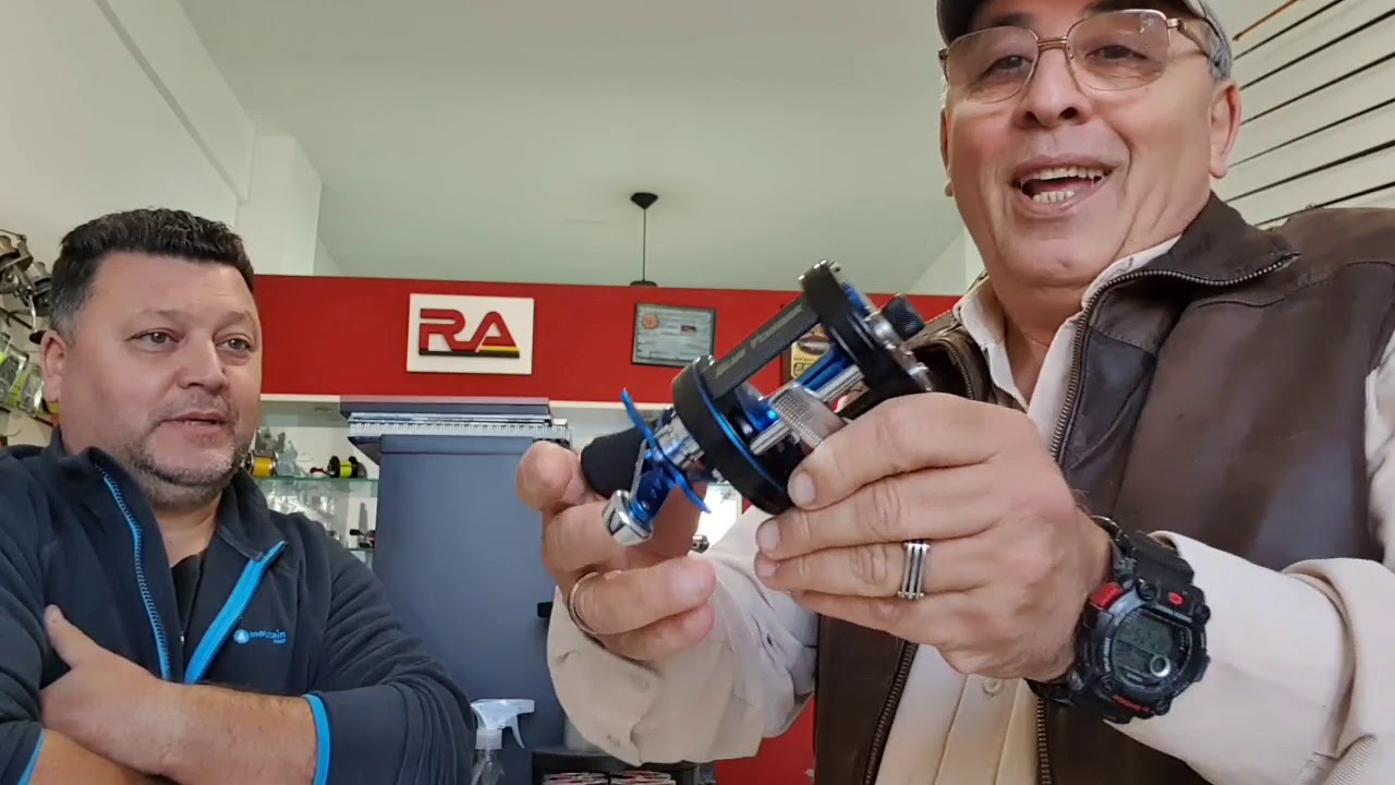 (Parte 2) Reeles Rotativos para surfcasting con German Altamirano