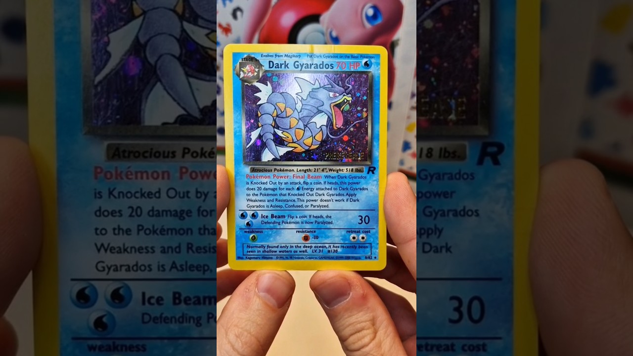 Jour 11. Dark Gyarados Prerelease 8/82 - Team Rocket -Eng #gyarados #prerelease #teamrocket #pokemon
