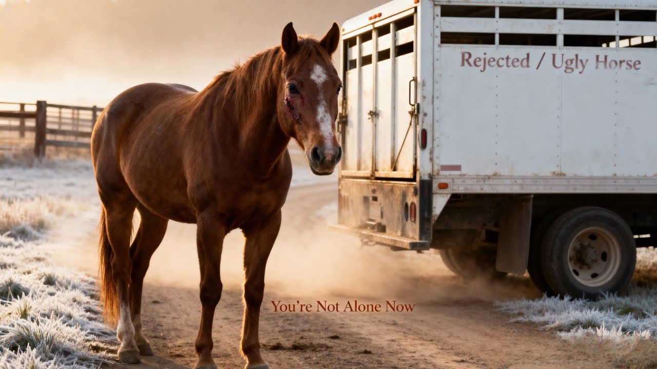 Rancher Found A Mail-Order Horse With A Bruised Face And A Note, He Said “You’re Not Alone Now”