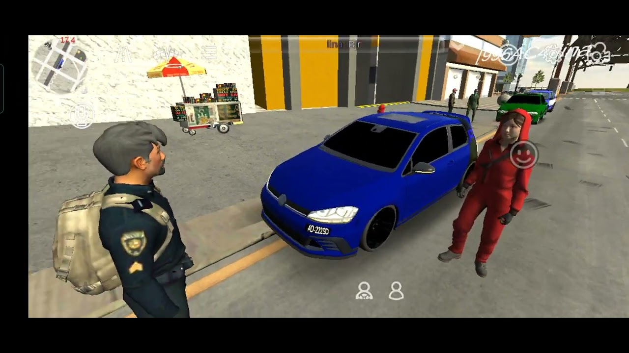 RP police vs voleurs car parking multiplayer fr
