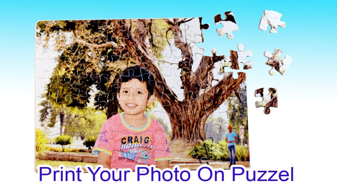 How to Print Your Photo on Puzzle at Home Using Electric Iron || Make Your Own 3D Printed Puzzles