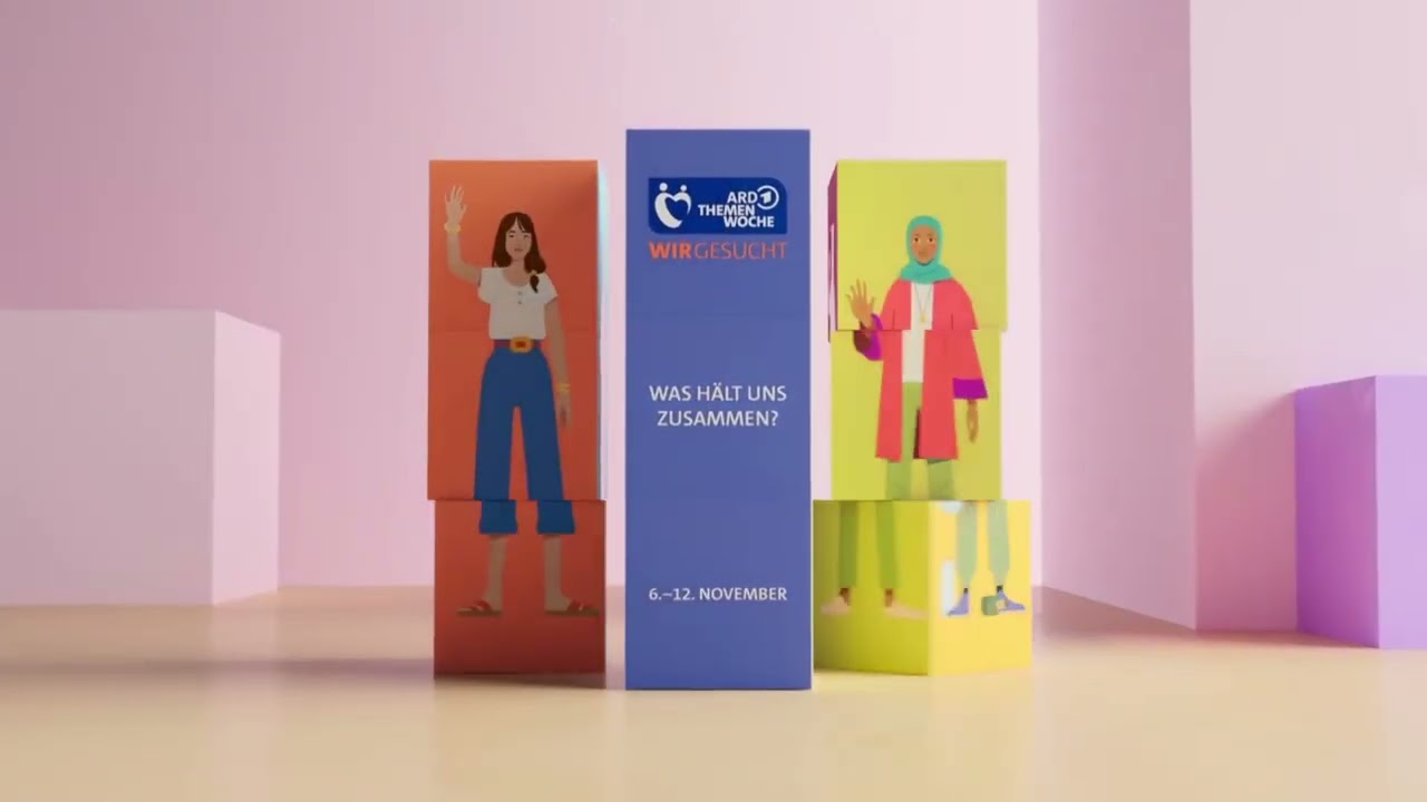 ARD Themenwoche Trailer: Wir gesucht - Was h&auml;lt uns zusammen?