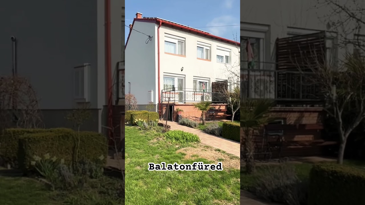 Eladó ikerház Balatonfüreden! 
