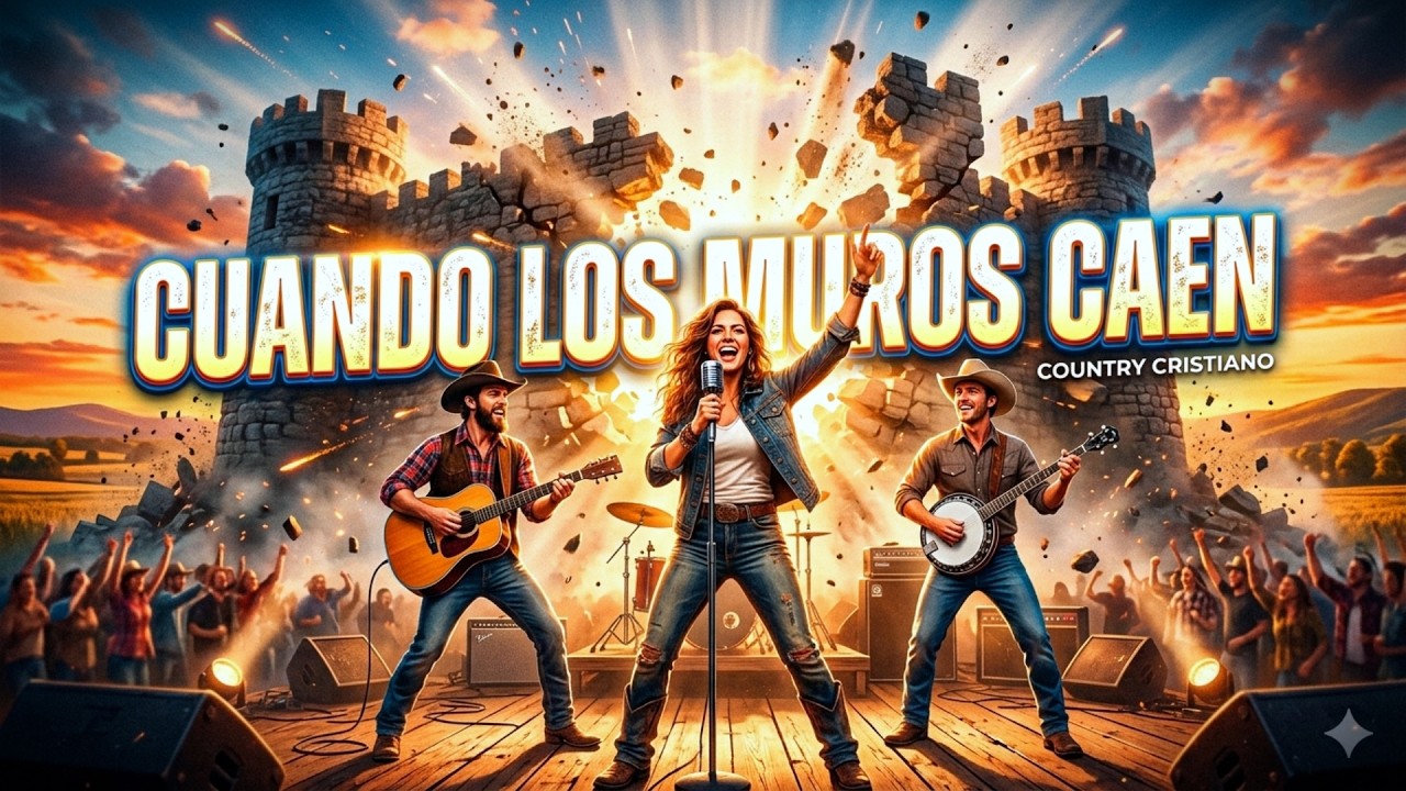 Cuando Los Muros Caen 🙏 CANCION DE GOSPEL COUNTRY | Éxitos de la Música Country Cristiana 🙌