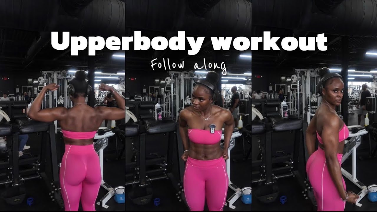 Upper body workout routine