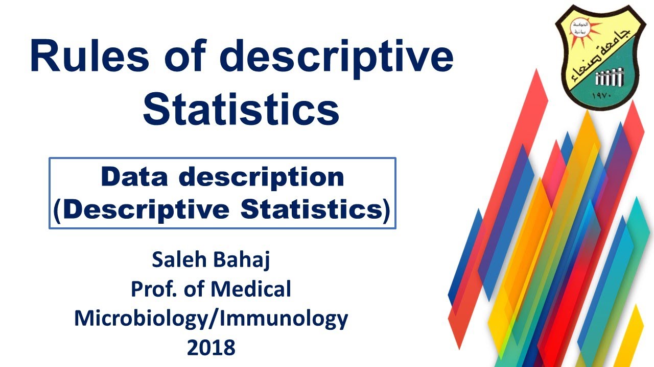 3- Data description