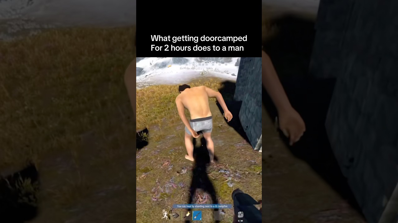 Backshots ease stress #rust #rustconsole #shortsviral #shorts