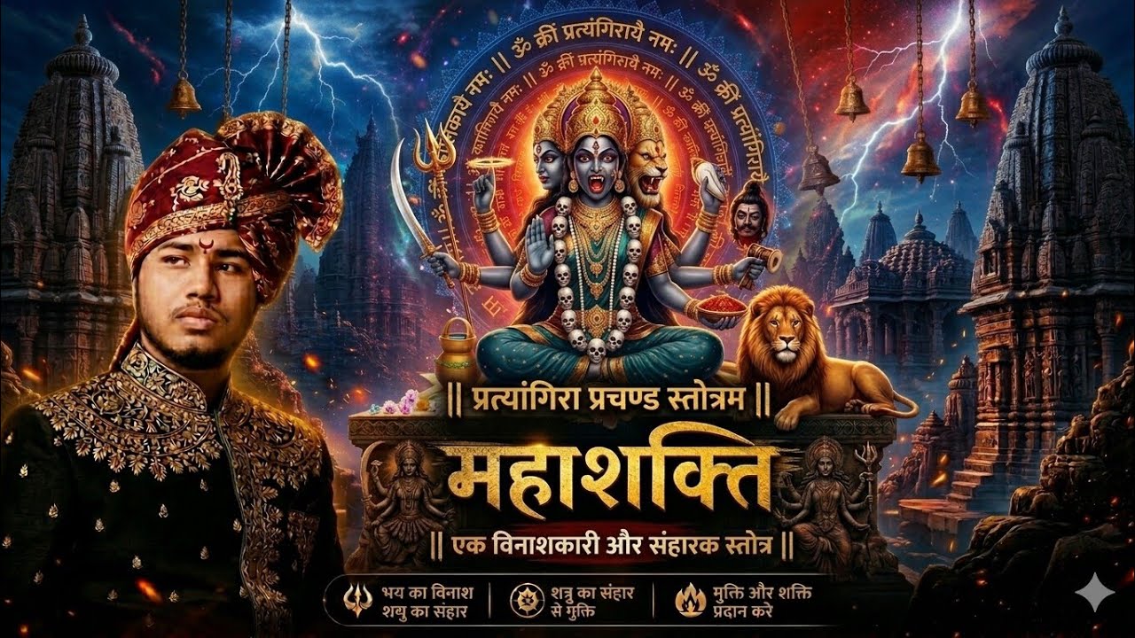 Pratyangira prachand stotram#sseriesstudio#pratyangira#stotram#song#bhajan#kali#durga#bhavanibhajan