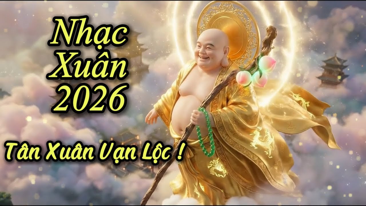 Nhạc Tết Phật Giáo 2026 Hay Nhất |  Tân Xuân Vạn Lộc - An Khang Thịnh Vượng