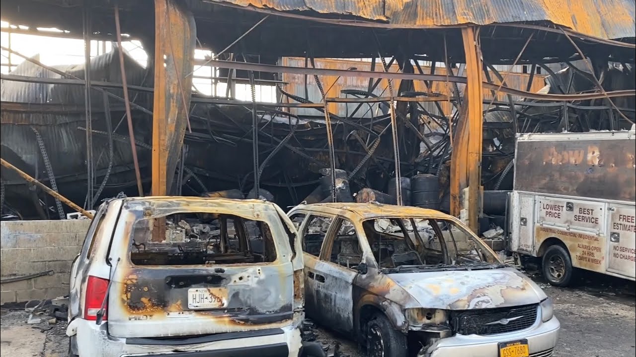 🔥 Aftermath 🔥 FDNY Staten Island Box 1150 5th Alarm 10-80 10-86 Fire in a Factory