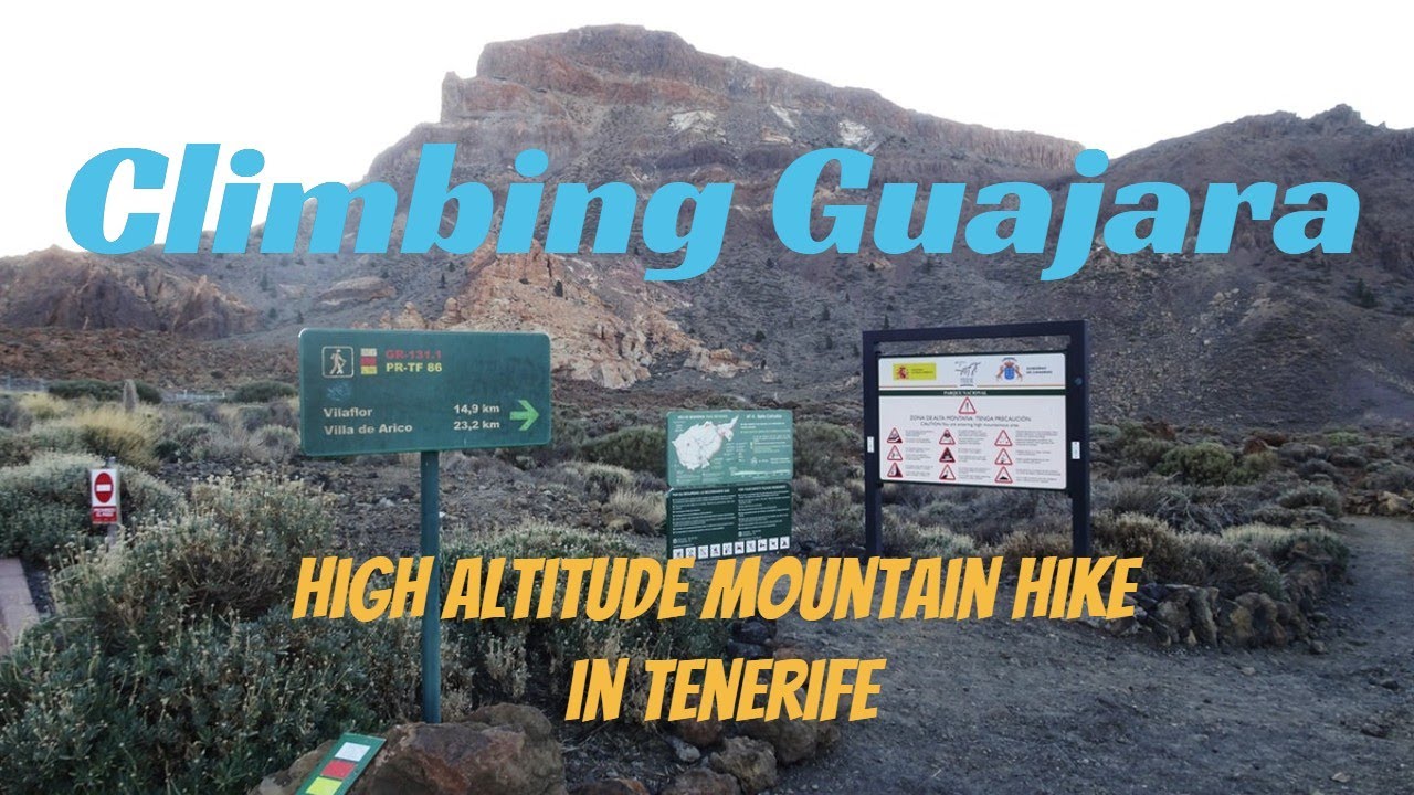 Climbing Guajara -Tenerife's 3rd Highest Peak