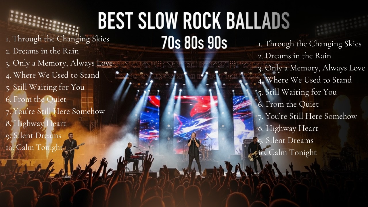 Greatest Slow Rock Love Songs 🎸 Best Ballads of the 80s & 90s#29