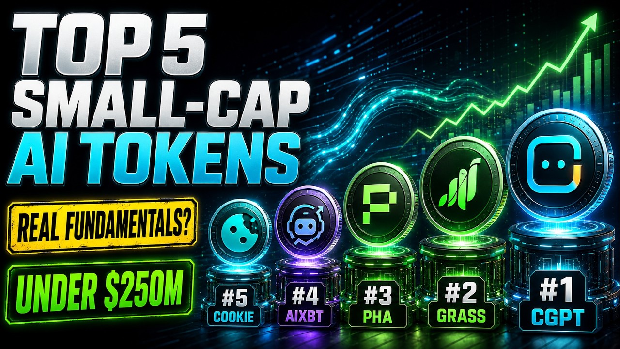 Top 5 Small-Cap AI Crypto Coins Under $250M With REAL Fundamentals (2026)