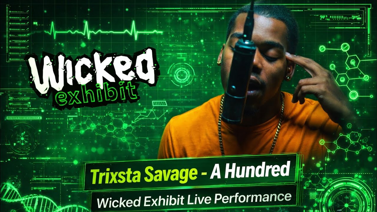 Trixta Savage - A Hundred | Wicked Exhibit Live Performance 🎙