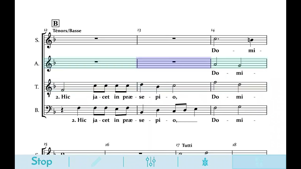 En natus est Emmanuel - M. Praetorius - Alti