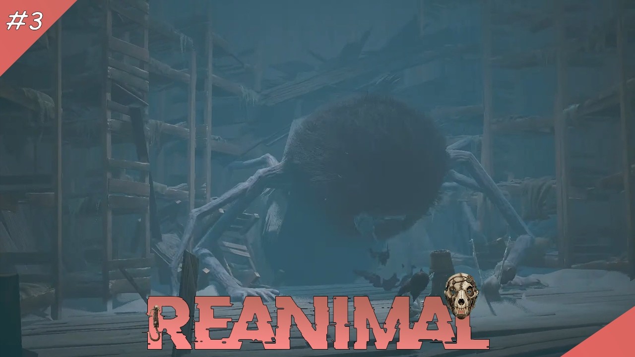 melawan bos laba-laba yang takut cahaya - Reanimal [Part 3]