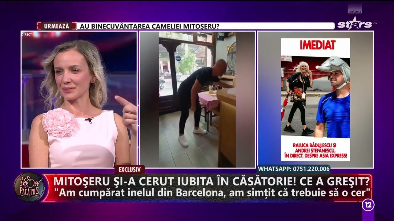 Mihai Mitoșeru și-a cerut iubita &icirc;n căsătorie! Reacția Cameliei Mitoșeru, mama prezentatorului!