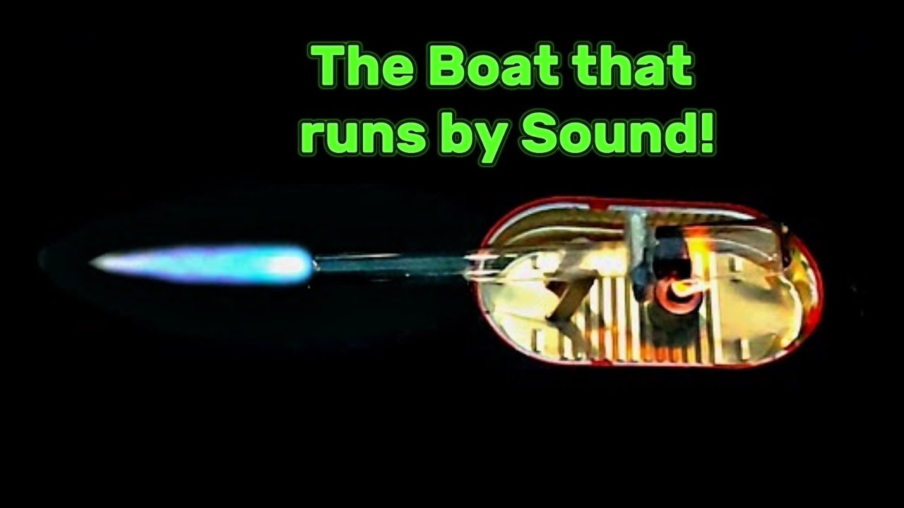 Sound Driven Boat - Thermoacoustic experiment