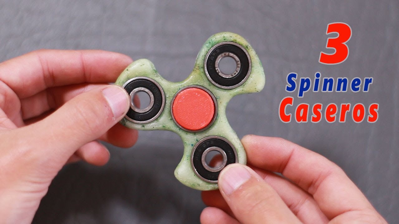 3 Increíbles Fidget Spinners Caseros