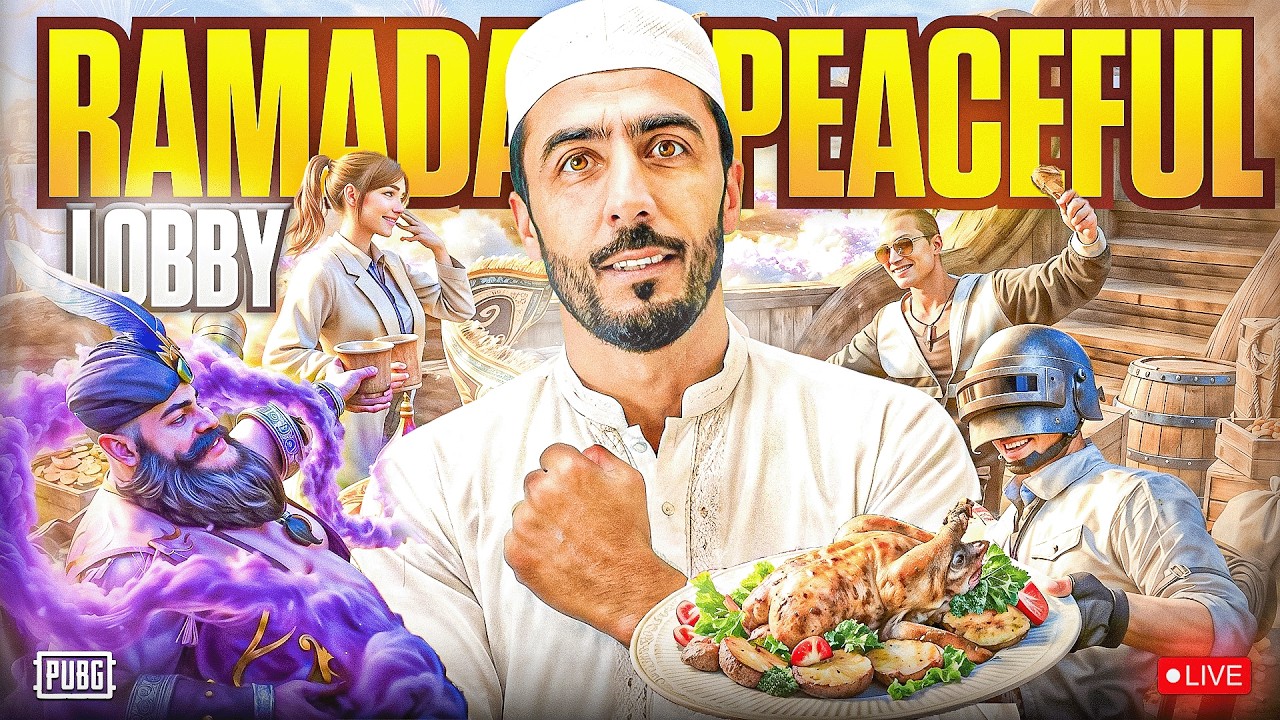 LIVE 💥 Don’t take risky fights iftar is close! 😤🌙 PUBG Mobile 4.2 Update