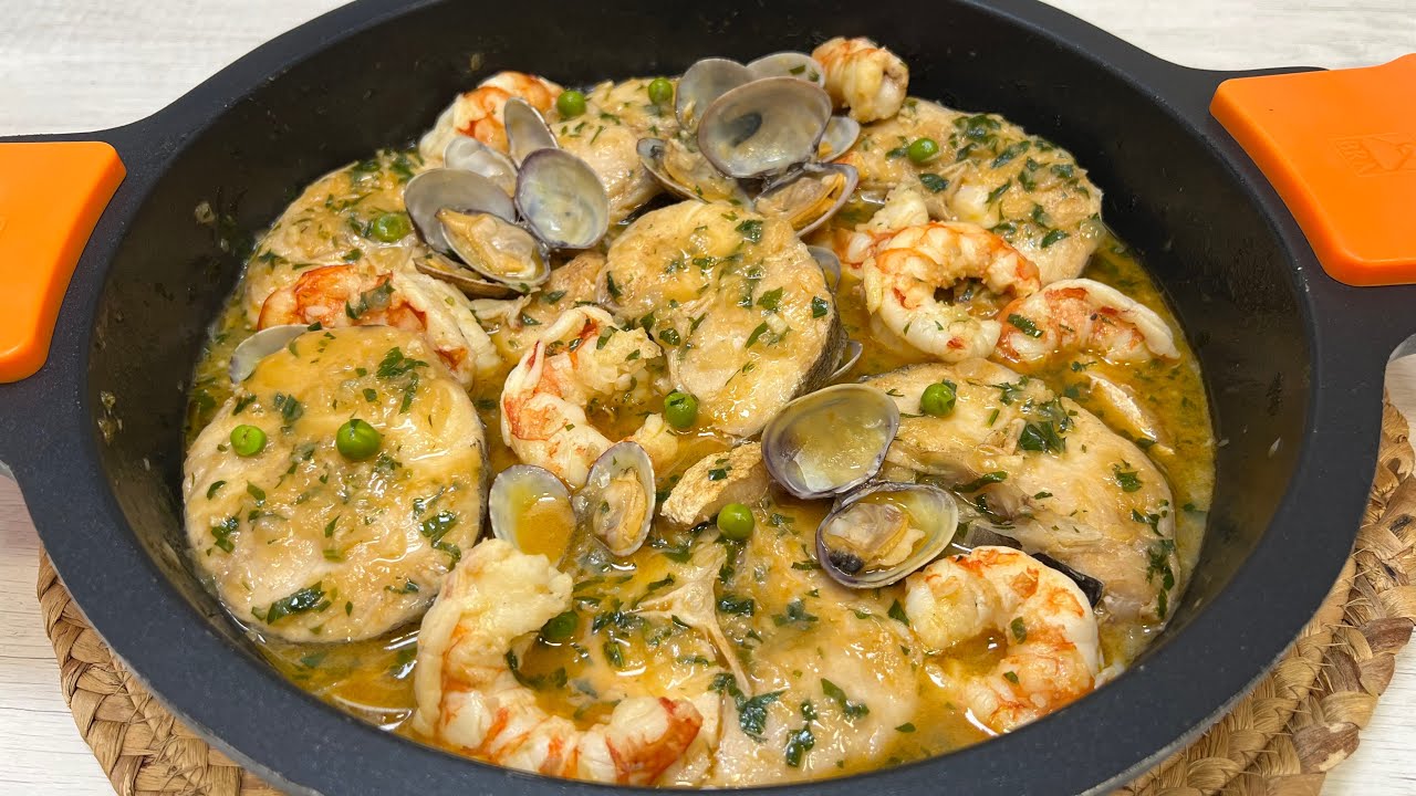 😀 MERLUZA EN SALSA VERDE 👩‍🍳🐟, una deliciosa receta explicada con detalle para triunfar en tu mesa 😍