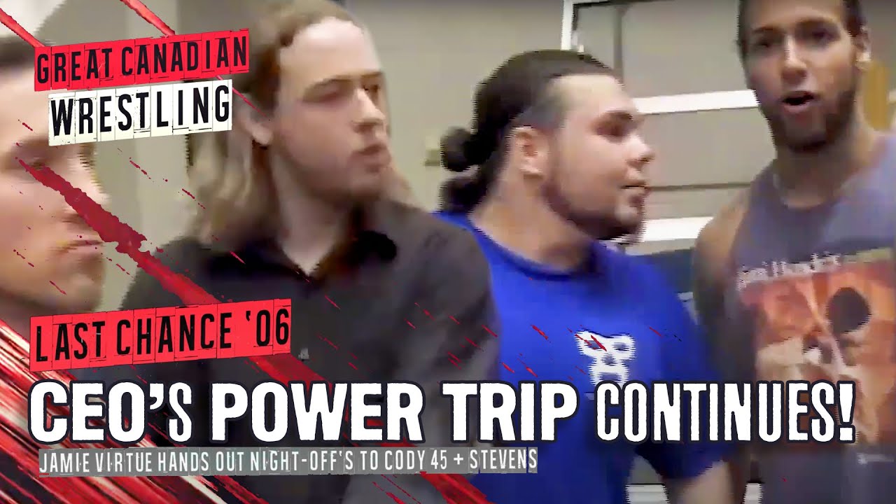 CEO Jamie Virtue on A Power Trip w/His Entourage | Night Off for Cody 45 & Stevens? | GCW 09/15/2006