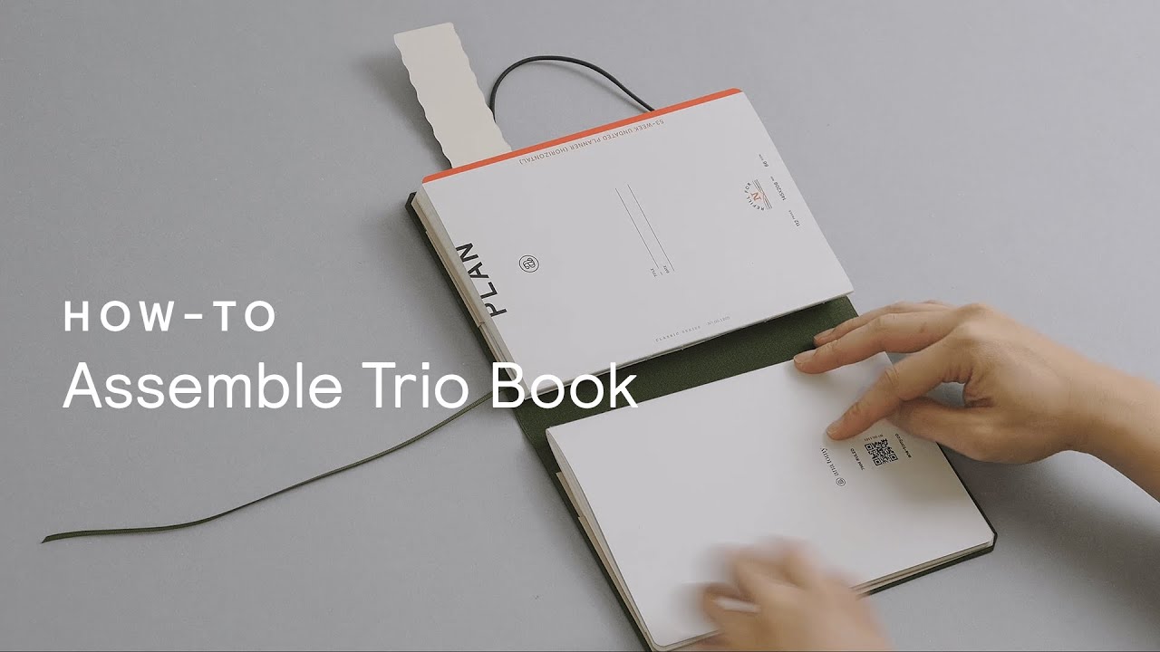 How-To: Assemble The Trio Book