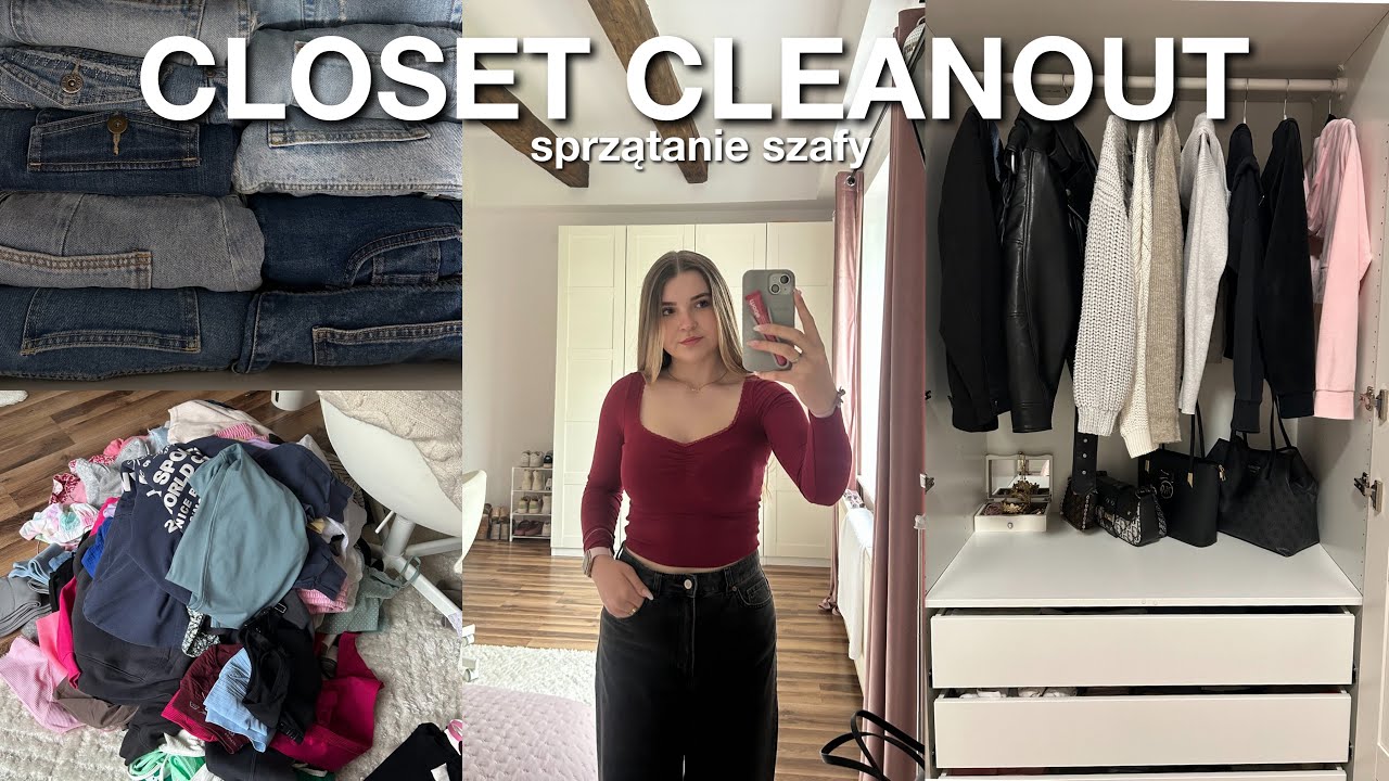 SUMMER CLOSET CLEANOUT 2025 | sprzątanie szafy