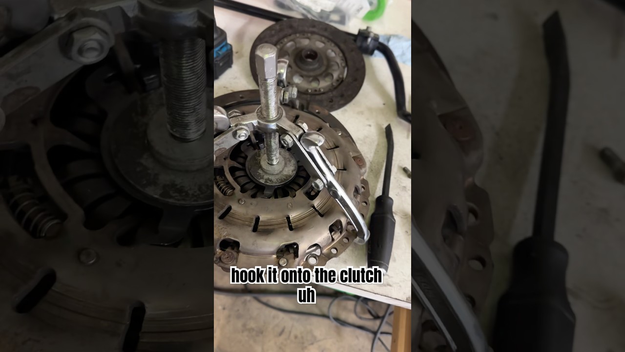 How to reset a Self Adjusting Clutch (SAC) with common tools #bmw #clutch #tips