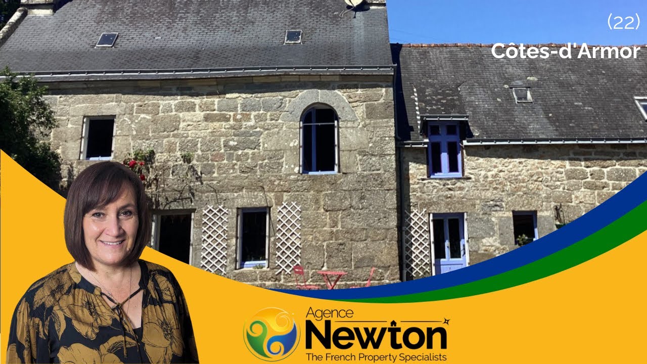 PROPERTY FOR SALE-Charming 17th-Century Countryside Retreat with Gîte: A Peaceful Haven in Brittany