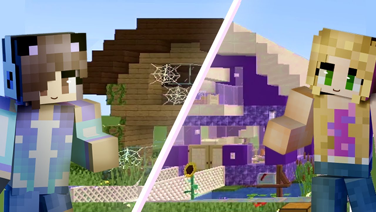 Irmãsmine - QUAL A MELHOR REFORMA DE CASA?  (Minecraft)