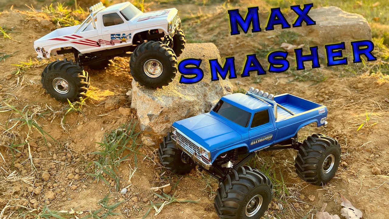 FMS Max Smasher! Stock vs Speed Motor upgrade,WIN a Max Smasher?