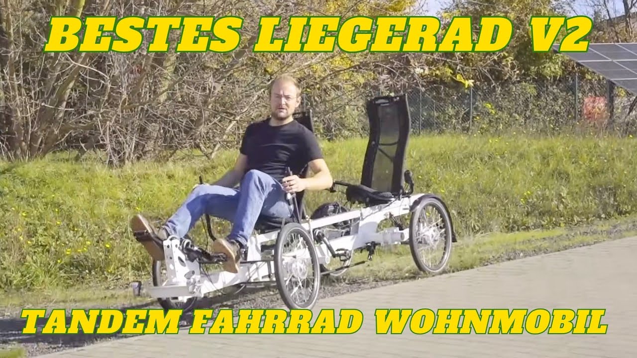Fahrrad  Wohnmobil die 2te Das beste Liegerad